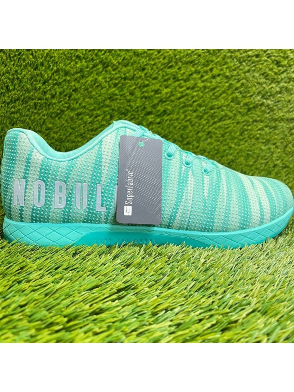 Nobull Outwork Mens Size 12.5 Mint Green‎ Athletic Training Shoes Sneakers